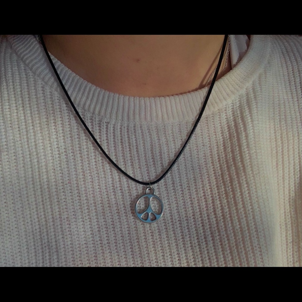 Peace Sign Necklace